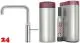 ✅ QUOOKER FUSION Square Edelstahl COMBI (+) B mit CUBE 2 *Der Wasserhahn, der alles kann! (COMBI+FNSSSTCUBE)