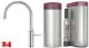 ✅ QUOOKER FUSION Round Edelstahl COMBI (+) B mit CUBE 2 *Der Wasserhahn, der alles kann! (COMBI+FNRSSTCUBE)
