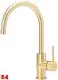 REGINOX Kchenarmatur CANO Gold (R30509) Kchenarmatur / Einhebelmischer mit Festauslauf Oberflche Goldfarben PVD