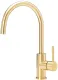 REGINOX Kchenarmatur CANO Gold (R30509) Kchenarmatur / Einhebelmischer mit Festauslauf Oberflche Goldfarben PVD