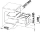 BLANCO Abfalltrennsystem Flexon II 60/3 Abfallsystem mit Systemdeckel zum Einbau in Schubksten ab 60cm Unterschrank