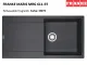❎ FRANKE Kchensple Maris MRG 611-97 Fragranit+ Einbausple / Granitsple mit Siebkorb als Druckknopfventil