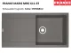 ❎ FRANKE Kchensple Maris MRG 611-97 Fragranit+ Einbausple / Granitsple mit Siebkorb als Druckknopfventil