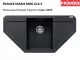❎ FRANKE Kchensple Maris MRG 612-E Fragranit+ Ecksple / Granitsple mit Siebkorb als Druckknopfventil