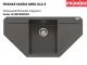 ❎ FRANKE Kchensple Maris MRG 612-E Fragranit+ Ecksple / Granitsple mit Siebkorb als Druckknopfventil