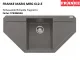 ❎ FRANKE Kchensple Maris MRG 612-E Fragranit+ Ecksple / Granitsple mit Siebkorb als Druckknopfventil