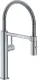 FRANKE Kchenarmatur Pescara Semi Pro L Einhebelmischer Edelstahl massiv mit Pendelbrause umstellbar 360 schwenkbarer Auslauf