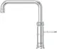 QUOOKER CLASSIC FUSION Square Chrom VAQ PRO3 mit CUBE 2 *Der Wasserhahn, der alles kann! Nostalgieoptik (PRO3CFNSCHRCUBE)