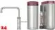 QUOOKER CLASSIC FUSION Square Edelstahl COMBI (+) B mit CUBE 2 *Der Wasserhahn, der alles kann! Nostalgieoptik (COMBI+CFNSSSTCUBE)