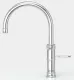 QUOOKER CLASSIC FUSION Round Chrom Combi (+) B Einhebelmischer & 100C Armatur Nostalgieoptik (COMBI+CFNRCHR)