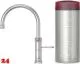 QUOOKER CLASSIC FUSION Round Edelstahl Combi (+) B Einhebelmischer & 100C Armatur Nostalgieoptik (COMBI+CFNRSST)