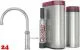 QUOOKER CLASSIC FUSION Round Edelstahl PRO3 mit CUBE 2 *Der Wasserhahn, der alles kann! Nostalgieoptik (PRO3CFNRSSTCUBE)