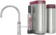QUOOKER CLASSIC FUSION Round Edelstahl PRO3 mit CUBE 2 *Der Wasserhahn, der alles kann! Nostalgieoptik (PRO3CFNRSSTCUBE)