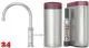 QUOOKER CLASSIC FUSION Round Chrom COMBI B mit CUBE 2 *Der Wasserhahn, der alles kann! Nostalgieoptik (COMBICFNRCHRCUBE)