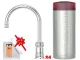 QUOOKER Classic Nordic Round Combi B 100�C Armatur Solohahn Chrom Nostalgieoptik (COMBICNSRCHR)