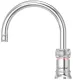QUOOKER Classic Nordic Round Chrom VAQ PRO3 & CUBE 2 100C + Trinkwassersystem Solo-Tap Nostalgieoptik (PRO3CNSRCHRCUBE)
