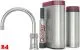 QUOOKER Classic Nordic Round Edelstahl VAQ PRO3 & CUBE 2 100C + Trinkwassersystem Solo-Tap Nostalgieoptik (PRO3CNSRSSTCUBE)