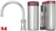 QUOOKER Classic Nordic Round Chrom COMBI (+) B & CUBE 2 100C + Trinkwassersystem Solo-Tap Nostalgieoptik (COMBI+CNSRCHRCUBE)