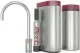 QUOOKER Nordic Round Edelstahl Single-Tap COMBI (+) B mit CUBE 2 (COMBI+NSRSSTCUBE)