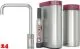 QUOOKER Nordic Square Edelstahl Single-Tap COMBI B mit CUBE 2 (COMBINSSSSTCUBE)