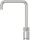 QUOOKER Nordic Square Edelstahl Single-Tap COMBI B mit CUBE 2 (COMBINSSSSTCUBE)