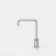 QUOOKER Nordic Square Edelstahl Single-Tap COMBI (+) B mit CUBE 2 (COMBI+NSSSSTCUBE)