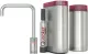 QUOOKER Nordic Square Edelstahl Single-Tap COMBI (+) B mit CUBE 2 (COMBI+NSSSSTCUBE)