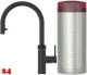 ✅ QUOOKER FLEX Combi (+) B Einhebelmischer Zugauslauf Schwarz matt PVD & 100C Armatur (COMBI+FXRBLK)