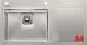 REGINOX Kchensple Phoenix 50 (L) Becken links Einbausple Edelstahl mit Flachrand Siebkorb als Drehexcenterventil