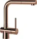 SCHOCK Kchenarmatur Laios Copper Einhebelmischer Kupferfarben mit Zugauslauf 360 schwenkbar mit Schlauchbrause