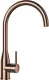 SCHOCK Kchenarmatur Kavus Copper Einhebelmischer Oberflche: Kupferfarben mit Festauslauf 360 schwenkbarer Auslauf