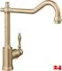 Villeroy & Boch Kchenarmatur Avia 2.0 Einhebelmischer Goldfarben (PVD) mit Festauslauf Nostalgieoptik