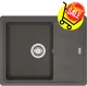 ✅ FRANKE Kchensple Basis BFG 611-62 Fragranit+ Einbausple / Granitsple mit Drehknopfventil Farbe Schiefergrau