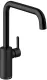 ✅ DAMIXA Kchenarmatur Silhouet Mattschwarz Einhebelmischer mit Festauslauf