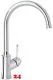 DAMIXA Kchenarmatur Tradition Modern Classic Chrom Einhebelmischer in Nostalgieoptik