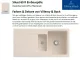 Villeroy & Boch SILUET 60 R-Classicline Einbausple / Keramiksple aus TitanCeram in Standard Farben
