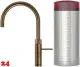 QUOOKER FUSION Round Combi B Einhebelmischer Messing Patina & 100C Armatur Kochendwasserhahn (COMBIFNRPTB)