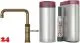 QUOOKER CLASSIC FUSION Square Messing Patina COMBI B mit CUBE 2 *Der Wasserhahn, der alles kann! Nostalgieoptik (COMBICFNSPTBCUBE)