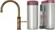 QUOOKER CLASSIC FUSION Round Messing Patina COMBI B mit CUBE 2 *Der Wasserhahn, der alles kann! Nostalgieoptik (COMBICFNRPTBCUBE)