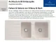 Villeroy & Boch ARCHITECTURA 80-Classicline Einbausple / Keramiksple in Standard Farben