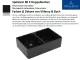 Villeroy & Boch Splstein / Splmodul Doppelbecken 80X-Premiumline Keramiksple in Sonder Farbe