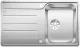 BLANCO Kchensple Classimo 45 S-IF Edelstahlsple / Einbausple Flachrand mit Ablaufsystem InFino und PushControl