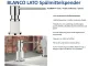 BLANCO Seifenspender Lato Chrom Silgranit-Look Splmittelspender / Dispenser bequeme Druckbettigung von oben