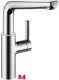 KWC Kchenarmatur Suno 10.171.013.000FL Einhebelmischer Chrom mit Festauslauf (123967)