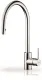 PYRAMIS Kchenarmatur Amada Premium Einhebelmischer Chrom mit Zugauslauf als Schlauchbrause