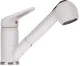 FRANKE Kchenarmatur Novara Plus Fragranit+ Einhebelmischer mit Zugauslauf und Brausefunktion 120 schwenkbar