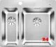 BLANCO Kchensple Solis 340/180-IF/A Edelstahlsple / Einbausple Flachrand mit Ablaufsystem InFino und PushControl