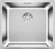 BLANCO Kchensple Solis 450-IF Edelstahlsple / Einbausple Flachrand mit Ablaufsystem InFino und Handbettigung