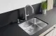 BLANCO Solis 340/180-U Becken rechts Edelstahlsple / Unterbaubecken mit Ablaufsystem InFino und Handbettigung