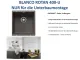 BLANCO Rotan 400-U Silgranit PuraDurII Granitsple / Unterbaubecken in 7 Farbtnen mit Handbettigung